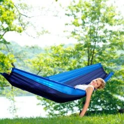 Beste Verkoop ???? Amazonas Silk Traveller Light Hangmat, Oranje/grijs ???? -KAMPA-winkel AZ 1030180 1