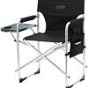 Begroting ???? CAMPZ Aluminium Director's Chair, Zwart/grijs ???? -KAMPA-winkel campz aluminium directors chair black grey 1