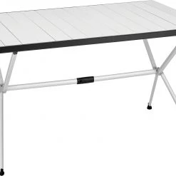 Goedkoop ???? CAMPZ Aluminium Roll-Out Table 120x80x70cm, Grijs ????