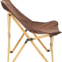 Begroting ???? CAMPZ Bamboo Folding Chair, Bruin ???? -KAMPA-winkel campz bamboo folding chair brown brown 3