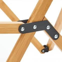 Begroting ???? CAMPZ Bamboo Folding Chair, Bruin ???? -KAMPA-winkel campz bamboo folding chair brown brown 9
