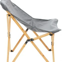 Flash-uitverkoop ???? CAMPZ Bamboo Folding Chair Set With Cover, Grijs/bruin ???? -KAMPA-winkel campz bamboo folding chair set with cover grey brown 7