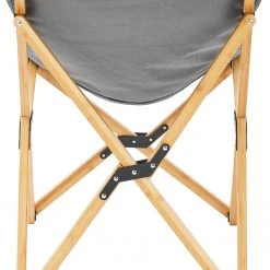Flash-uitverkoop ???? CAMPZ Bamboo Folding Chair Set With Cover, Grijs/bruin ???? -KAMPA-winkel campz bamboo folding chair set with cover grey brown 8