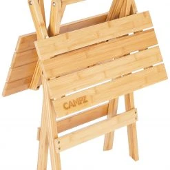 Top 10 ⭐ CAMPZ Bamboo Folding Table 51x49,7x57,7cm, Bruin ???? -KAMPA-winkel campz bamboo folding table 51x497x577cm brown 5