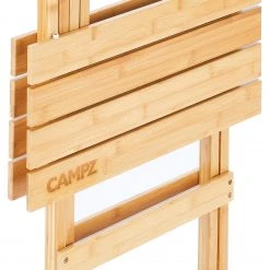 Top 10 ⭐ CAMPZ Bamboo Folding Table 51x49,7x57,7cm, Bruin ???? -KAMPA-winkel campz bamboo folding table 51x497x577cm brown 6