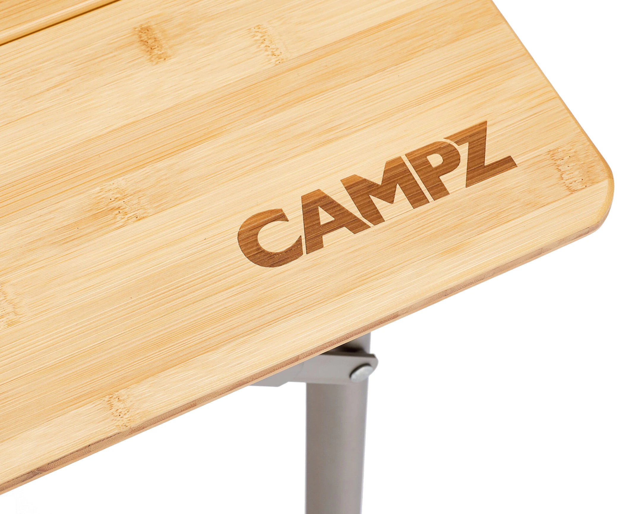 Beste deal ???? CAMPZ Bamboo Table 100x65x65cm With Storage Mesh, Bruin ???? 5 Beste deal ???? CAMPZ Bamboo Table 100x65x65cm With Storage Mesh, Bruin ???? - Afbeelding 3
