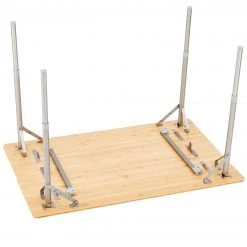 Beste deal ???? CAMPZ Bamboo Table 100x65x65cm With Storage Mesh, Bruin ???? 18 Beste deal ???? CAMPZ Bamboo Table 100x65x65cm With Storage Mesh, Bruin ???? -KAMPA-winkel campz bamboo table 100x65x65cm with storage mesh brown 5