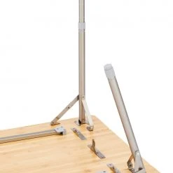 Beste deal ???? CAMPZ Bamboo Table 100x65x65cm With Storage Mesh, Bruin ???? 20 Beste deal ???? CAMPZ Bamboo Table 100x65x65cm With Storage Mesh, Bruin ???? -KAMPA-winkel campz bamboo table 100x65x65cm with storage mesh brown 7