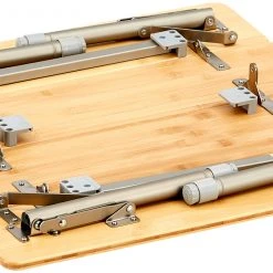 Coupon ⭐ CAMPZ Bamboo Table 60x60x40cm, Bruin ???? -KAMPA-winkel campz bamboo table 60x60x40cm brown 7