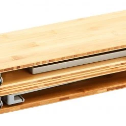 Coupon ⭐ CAMPZ Bamboo Table 60x60x40cm, Bruin ???? -KAMPA-winkel campz bamboo table 60x60x40cm brown 9