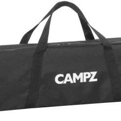 Goedkoop ???? CAMPZ Bamboo Table 80x60x65cm With Storage Mesh, Bruin ❤️ -KAMPA-winkel campz bamboo table 80x60x60cm with storage mesh brown 11