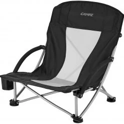 Beste Verkoop ???? CAMPZ Beach Chair Low, Zwart/grijs ???? -KAMPA-winkel campz beach chair low black grey 10