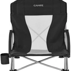 Beste Verkoop ???? CAMPZ Beach Chair Low, Zwart/grijs ???? -KAMPA-winkel campz beach chair low black grey 2