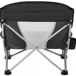 Beste Verkoop ???? CAMPZ Beach Chair Low, Zwart/grijs ???? -KAMPA-winkel campz beach chair low black grey 4