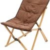 Goedkoopste ???? CAMPZ Beech Wood Folding Chair Set With Cover, Bruin ❤️