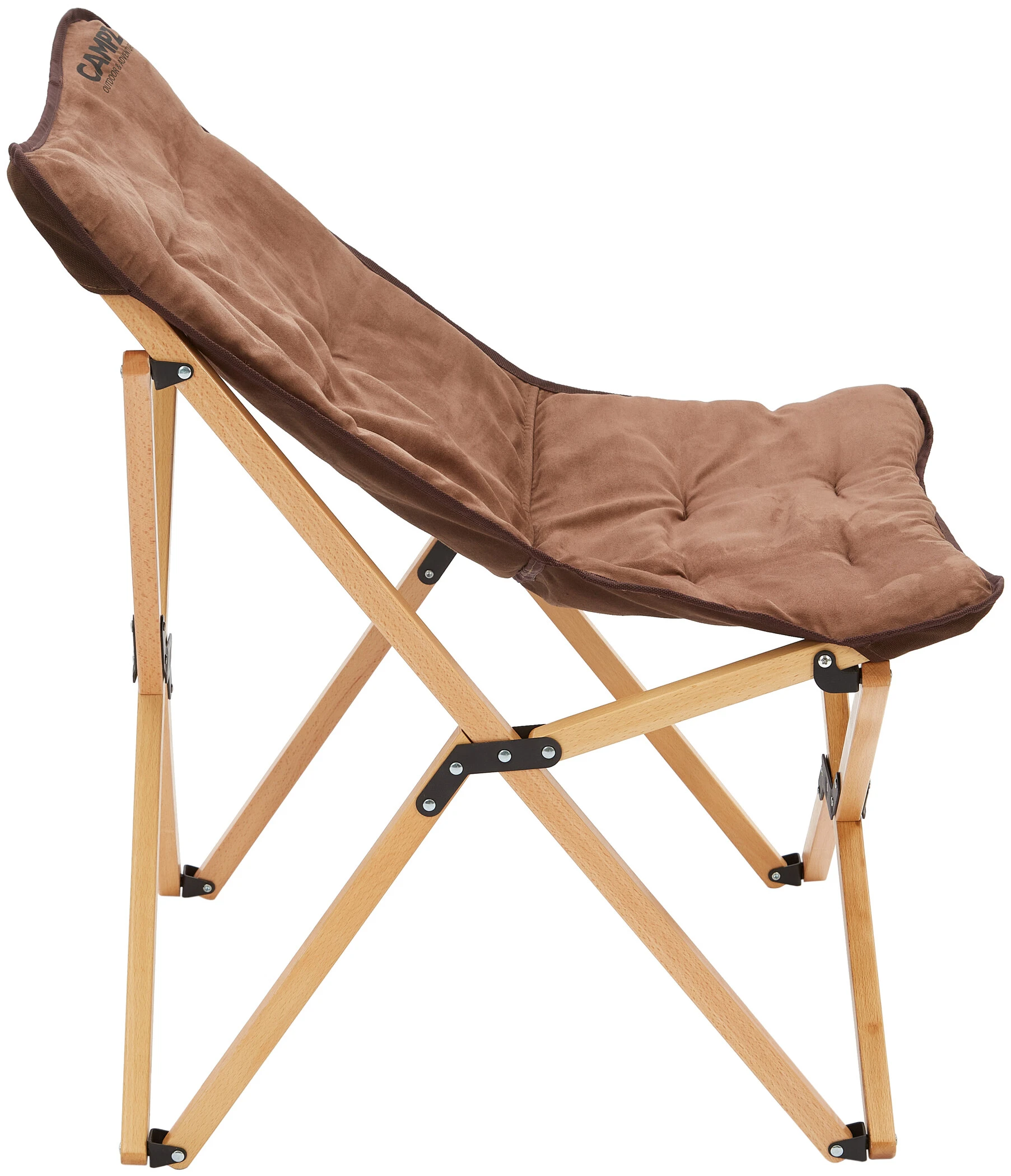 Goedkoopste ???? CAMPZ Beech Wood Folding Chair Set With Cover, Bruin ❤️ 4 Goedkoopste ???? CAMPZ Beech Wood Folding Chair Set With Cover, Bruin ❤️ - Afbeelding 2