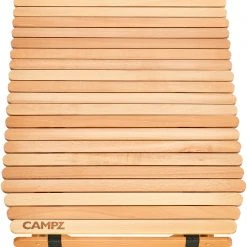 Promo ✔️ CAMPZ Beech Wood Roll-Out Table 100x60x45cm, Bruin ???? -KAMPA-winkel campz beech wood folding table 100x60x45cm brown 10
