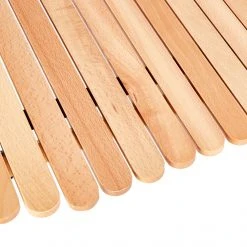 Promo ✔️ CAMPZ Beech Wood Roll-Out Table 100x60x45cm, Bruin ???? -KAMPA-winkel campz beech wood folding table 100x60x45cm brown 2