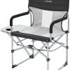Hete verkoop ⭐ CAMPZ Compact Director's Chair, Zwart/grijs ???? -KAMPA-winkel campz compact directors chair black grey 1