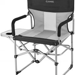 Hete verkoop ⭐ CAMPZ Compact Director's Chair, Zwart/grijs ???? -KAMPA-winkel campz compact directors chair black grey 11