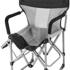 Hete verkoop ⭐ CAMPZ Compact Director's Chair, Zwart/grijs ???? -KAMPA-winkel campz compact directors chair black grey 12