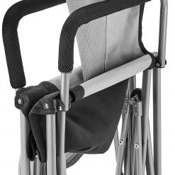 Hete verkoop ⭐ CAMPZ Compact Director's Chair, Zwart/grijs ???? -KAMPA-winkel campz compact directors chair black grey 13