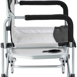 Hete verkoop ⭐ CAMPZ Compact Director's Chair, Zwart/grijs ???? -KAMPA-winkel campz compact directors chair black grey 3