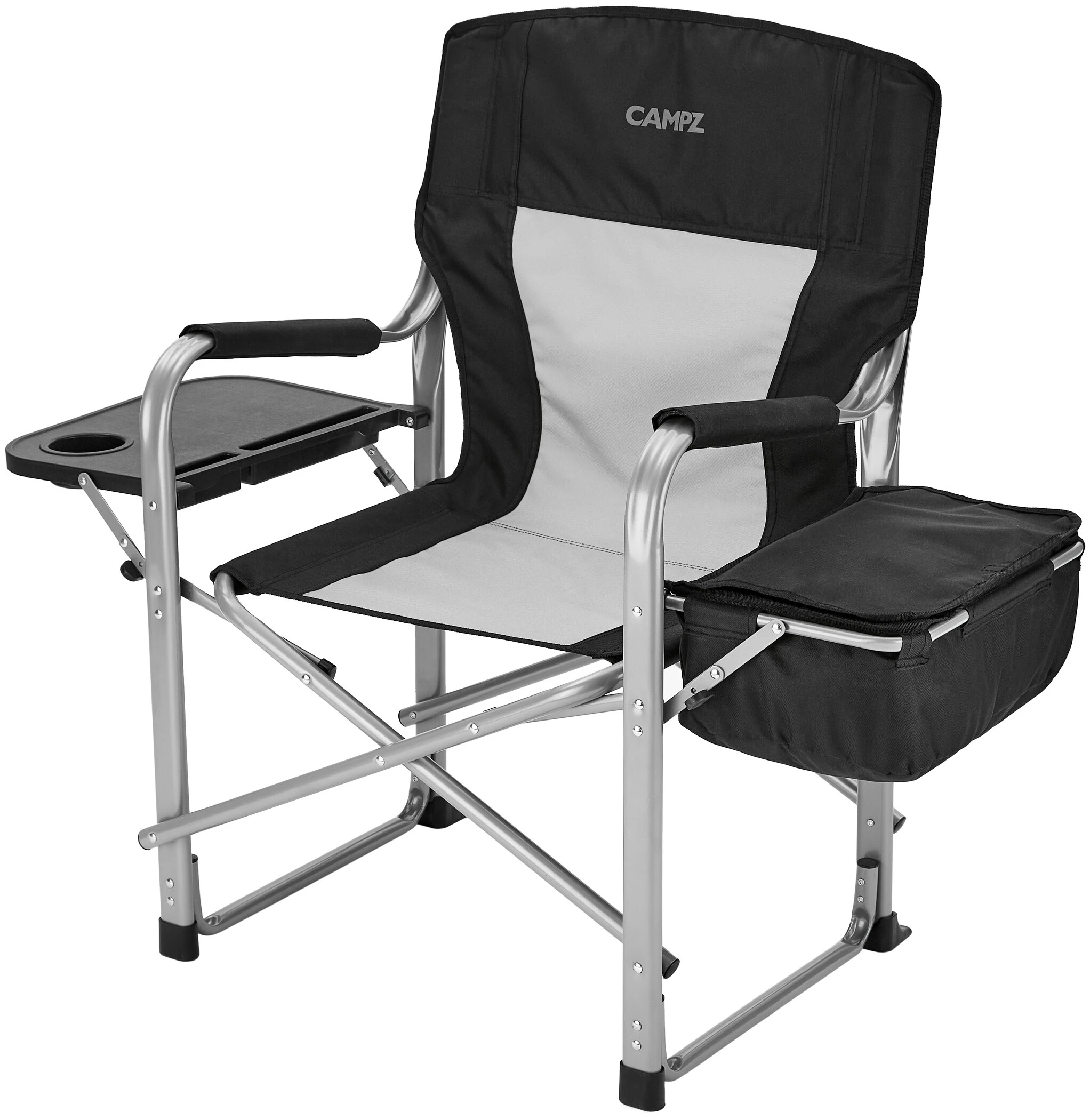 Beste Verkoop ???? CAMPZ Director's Chair, Zwart/grijs ???? 3 Beste Verkoop ???? CAMPZ Director's Chair, Zwart/grijs ????