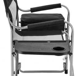 Beste Verkoop ???? CAMPZ Director's Chair, Zwart/grijs ???? 21 Beste Verkoop ???? CAMPZ Director's Chair, Zwart/grijs ???? -KAMPA-winkel campz directors chair black grey 3