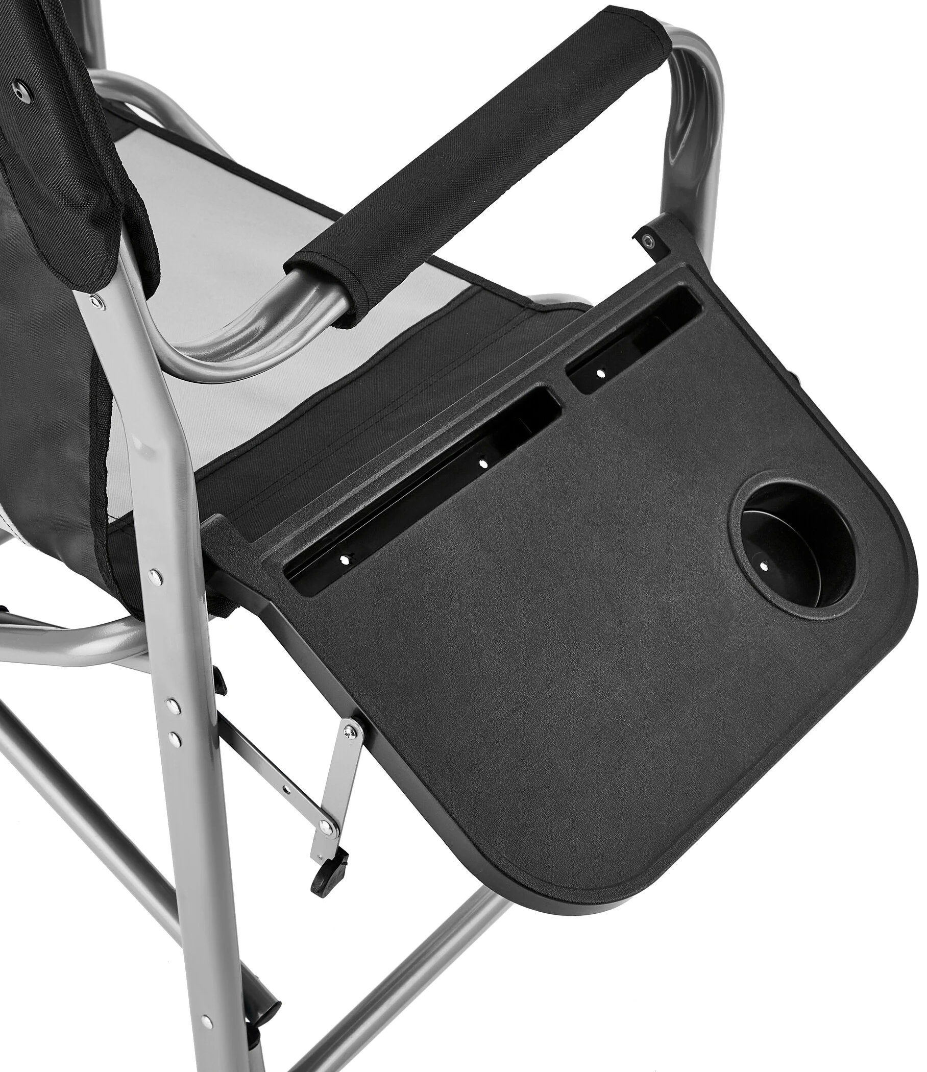 Beste Verkoop ???? CAMPZ Director's Chair, Zwart/grijs ???? 8 Beste Verkoop ???? CAMPZ Director's Chair, Zwart/grijs ???? - Afbeelding 6