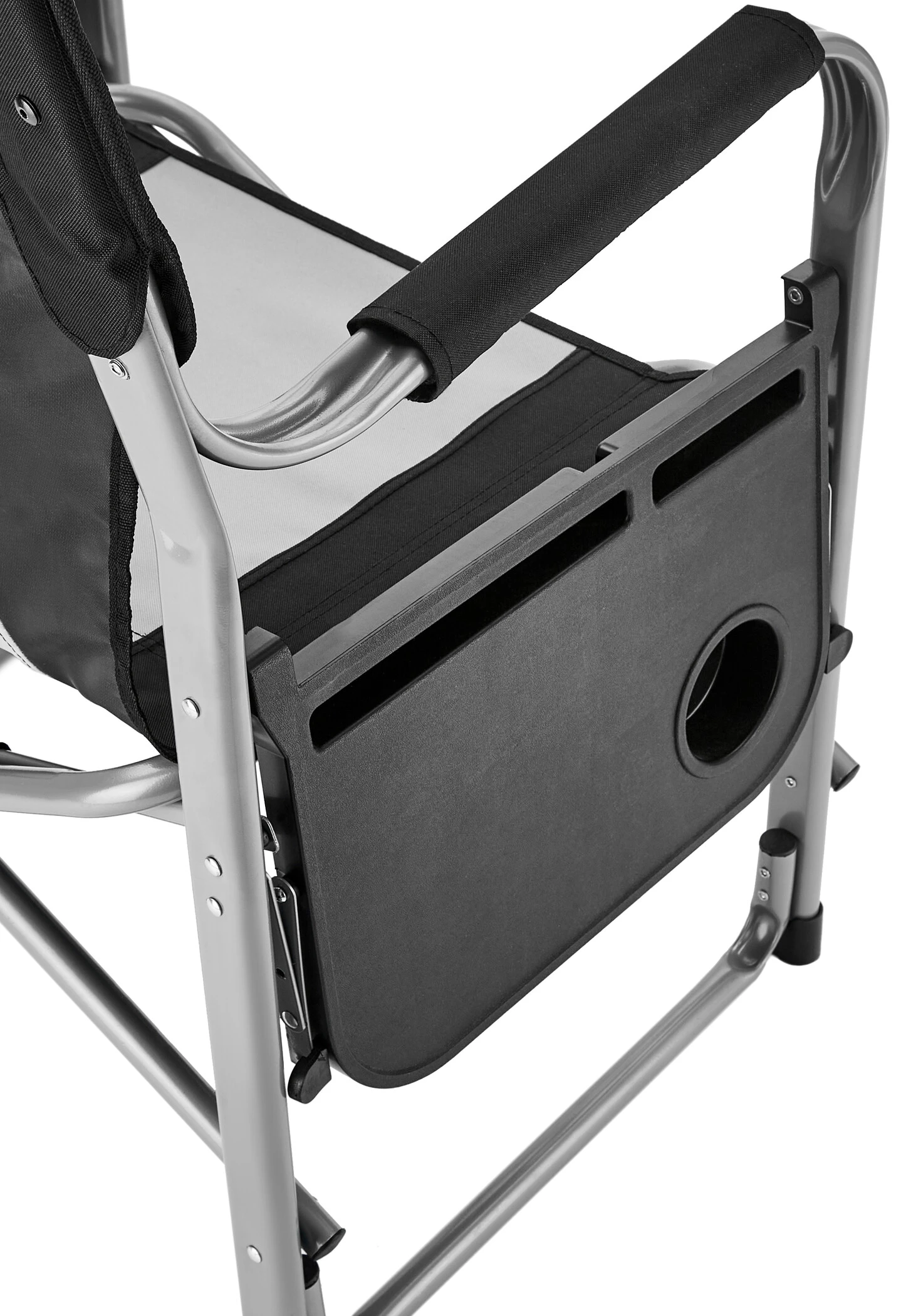 Beste Verkoop ???? CAMPZ Director's Chair, Zwart/grijs ???? 9 Beste Verkoop ???? CAMPZ Director's Chair, Zwart/grijs ???? - Afbeelding 7