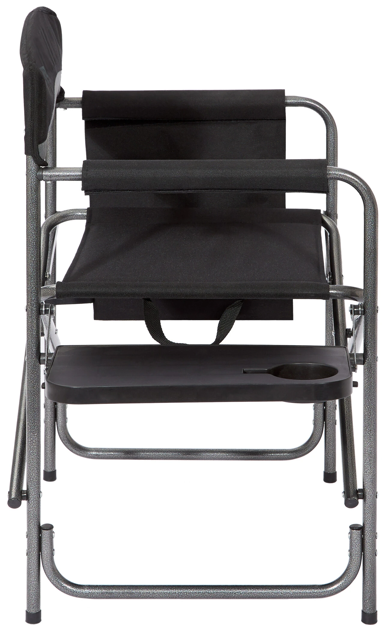 Flash-uitverkoop ???? CAMPZ Vouwstoel Met Bijzettafel, Zwart/grijs ???? 5 Flash-uitverkoop ???? CAMPZ Vouwstoel Met Bijzettafel, Zwart/grijs ???? - Afbeelding 3