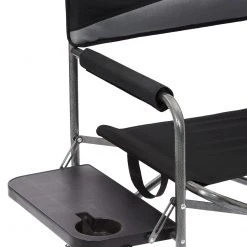 Flash-uitverkoop ???? CAMPZ Vouwstoel Met Bijzettafel, Zwart/grijs ???? 24 Flash-uitverkoop ???? CAMPZ Vouwstoel Met Bijzettafel, Zwart/grijs ???? -KAMPA-winkel campz faltstuhl mit seitentisch schwarz grau 9