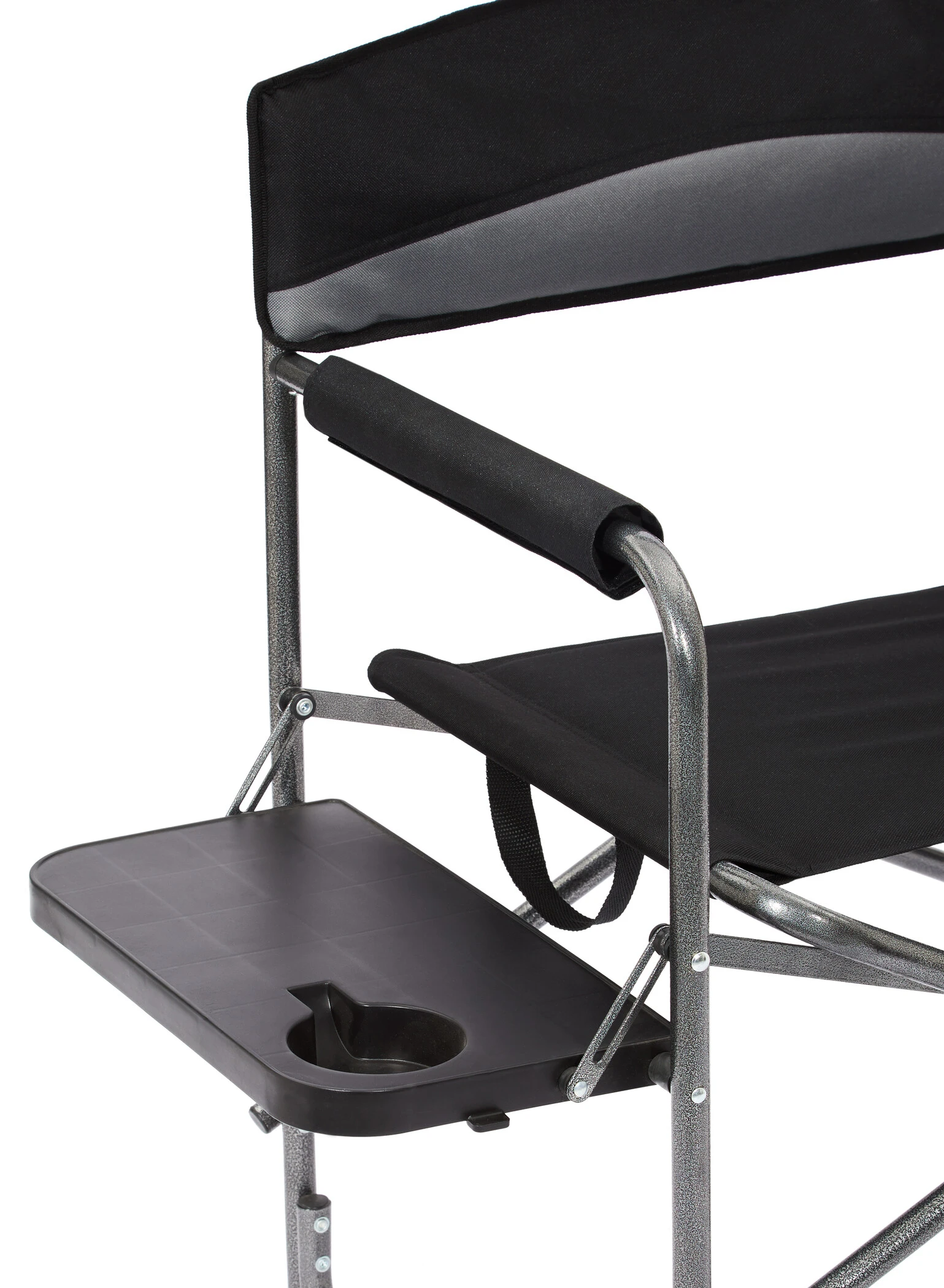 Flash-uitverkoop ???? CAMPZ Vouwstoel Met Bijzettafel, Zwart/grijs ???? 11 Flash-uitverkoop ???? CAMPZ Vouwstoel Met Bijzettafel, Zwart/grijs ???? - Afbeelding 9