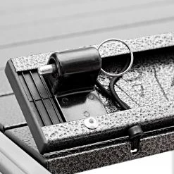 Uitgang ⌛ CAMPZ Aluminium Roll-Out Table 107x70x70cm, Grijs ???? -KAMPA-winkel campz falttisch aluminum 107x70x70cm schwarz grau 4