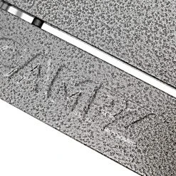 Uitgang ⌛ CAMPZ Aluminium Roll-Out Table 107x70x70cm, Grijs ???? -KAMPA-winkel campz falttisch aluminum 107x70x70cm schwarz grau 9