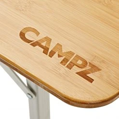 Korting ???? CAMPZ Bamboe Vouwtafel 150x70x70cm, Bruin ???? -KAMPA-winkel campz falttisch bambus 150x70x70cm braun 2