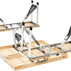 Korting ???? CAMPZ Fir Wood Picnic Table, Bruin/grijs ???? 36 Korting ???? CAMPZ Fir Wood Picnic Table, Bruin/grijs ???? -KAMPA-winkel campz fir wood picnic table brown 14