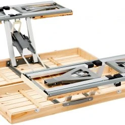 Korting ???? CAMPZ Fir Wood Picnic Table, Bruin/grijs ???? 38 Korting ???? CAMPZ Fir Wood Picnic Table, Bruin/grijs ???? -KAMPA-winkel campz fir wood picnic table brown 16