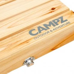 Korting ???? CAMPZ Fir Wood Picnic Table, Bruin/grijs ???? 26 Korting ???? CAMPZ Fir Wood Picnic Table, Bruin/grijs ???? -KAMPA-winkel campz fir wood picnic table brown 4