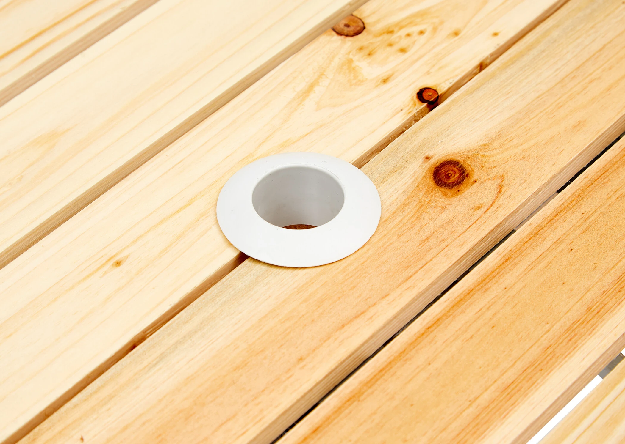 Korting ???? CAMPZ Fir Wood Picnic Table, Bruin/grijs ???? 7 Korting ???? CAMPZ Fir Wood Picnic Table, Bruin/grijs ???? - Afbeelding 5