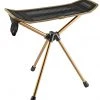 Begroting ???? CAMPZ Aluminium Folding Stool Square, Zwart/goud ????