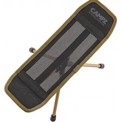 Begroting ???? CAMPZ Aluminium Folding Stool Square, Zwart/goud ???? -KAMPA-winkel campz folding stool aluminium black gold 3