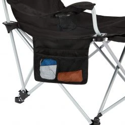 Begroting ???? CAMPZ Lounger Vouwstoel Met Afneembare Voetsteun, Zwart ???? -KAMPA-winkel campz lounger folding chair with detachable footrest black 15