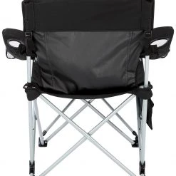 Begroting ???? CAMPZ Lounger Vouwstoel Met Afneembare Voetsteun, Zwart ???? -KAMPA-winkel campz lounger folding chair with detachable footrest black 4 1