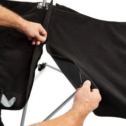 Begroting ???? CAMPZ Lounger Vouwstoel Met Afneembare Voetsteun, Zwart ???? -KAMPA-winkel campz lounger folding chair with detachable footrest black 7 1