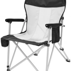 Gloednieuw ???? CAMPZ Mesh Vouwstoel, Zwart/grijs ????