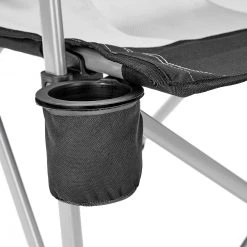 Gloednieuw ???? CAMPZ Mesh Vouwstoel, Zwart/grijs ???? -KAMPA-winkel campz mesh faltstuhl schwarz grau 6