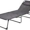 Nieuw ✨ CAMPZ Gewatteerd Ligbed, Zwart ???? -KAMPA-winkel campz padded lounger black 1