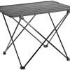 Uitgang ???? CAMPZ Roll-Out Table 55x42x40cm Ultra Light, Zwart/grijs ???? -KAMPA-winkel campz rolltisch 55x42x40cm ultraleicht schwarz grau 1